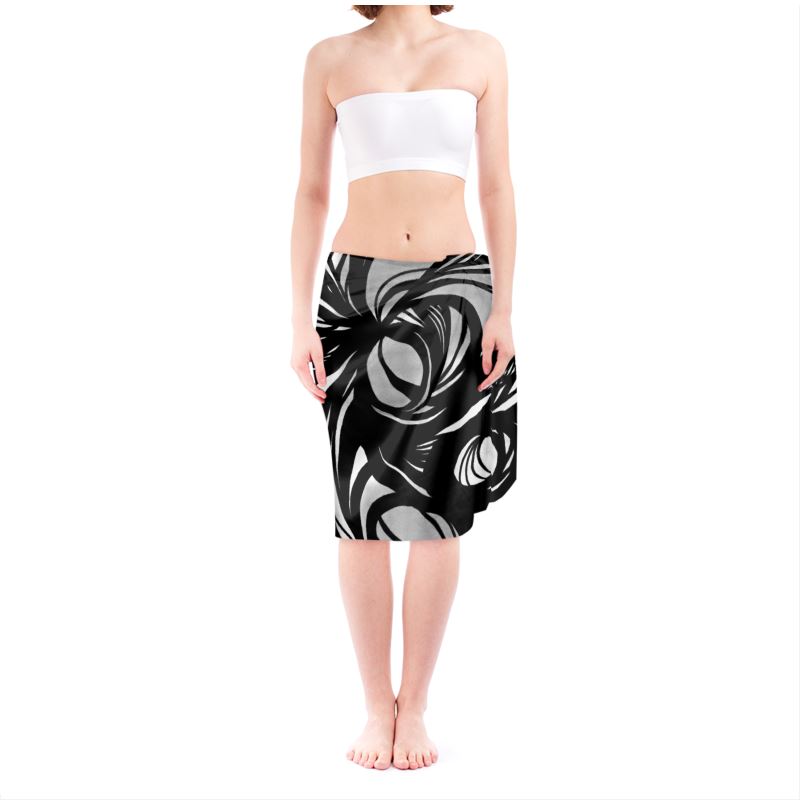 Noir Tides Sarong