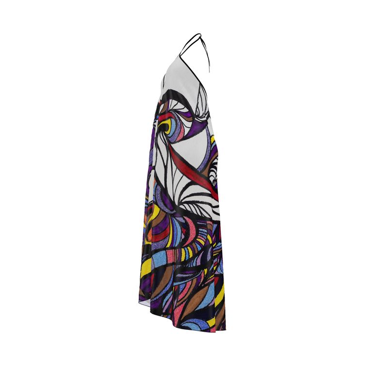 Gaze Halterneck backless dress