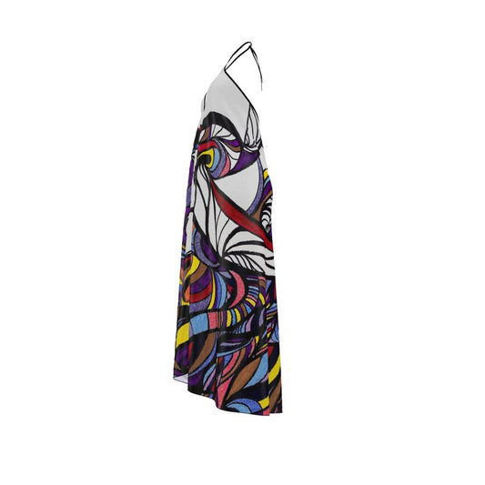 Gaze Halterneck backless dress