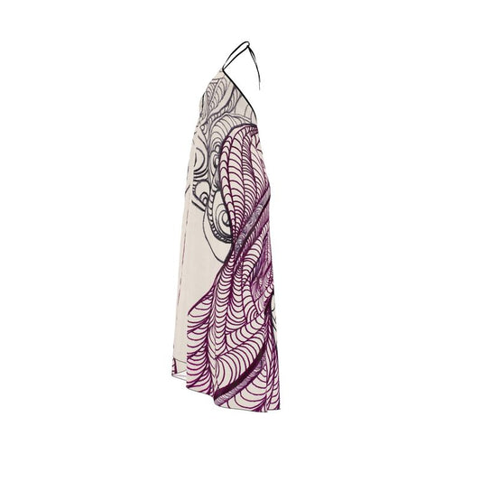 Grace Halterneck backless dress