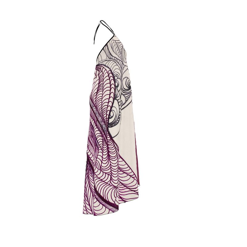 Grace Halterneck backless dress